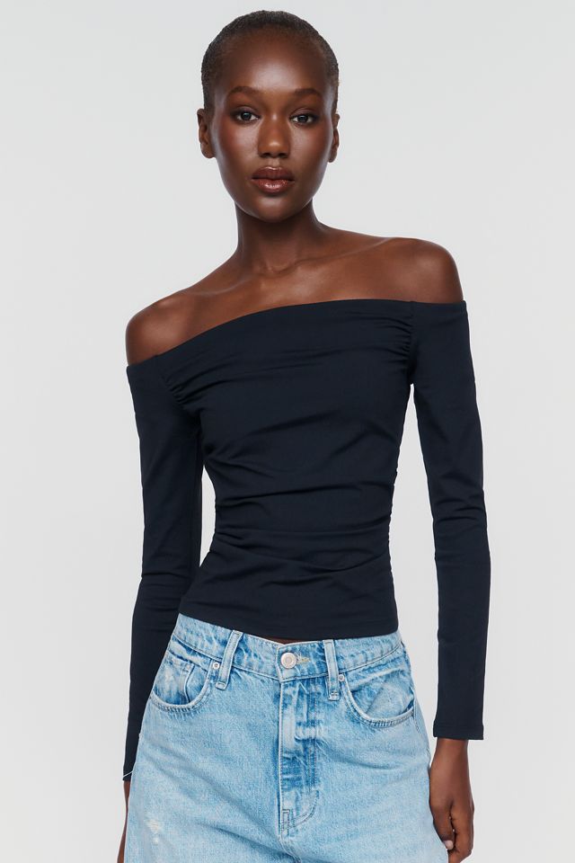 Susana Monaco Off-Shoulder Top #1