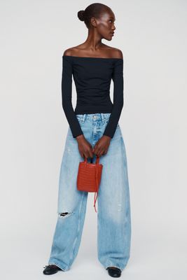 Susana Monaco Off-Shoulder Top