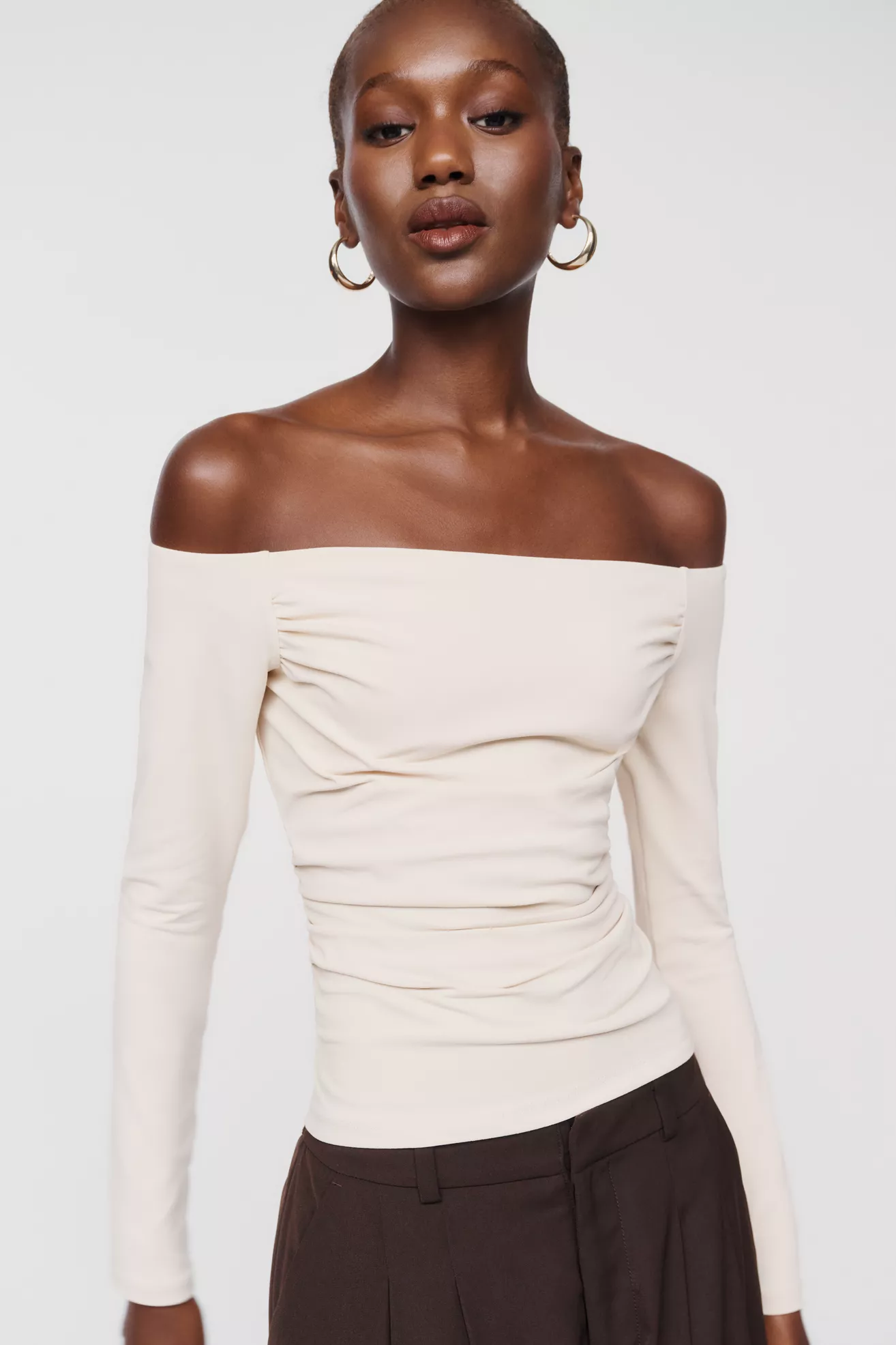 Susana Monaco Off-Shoulder Top