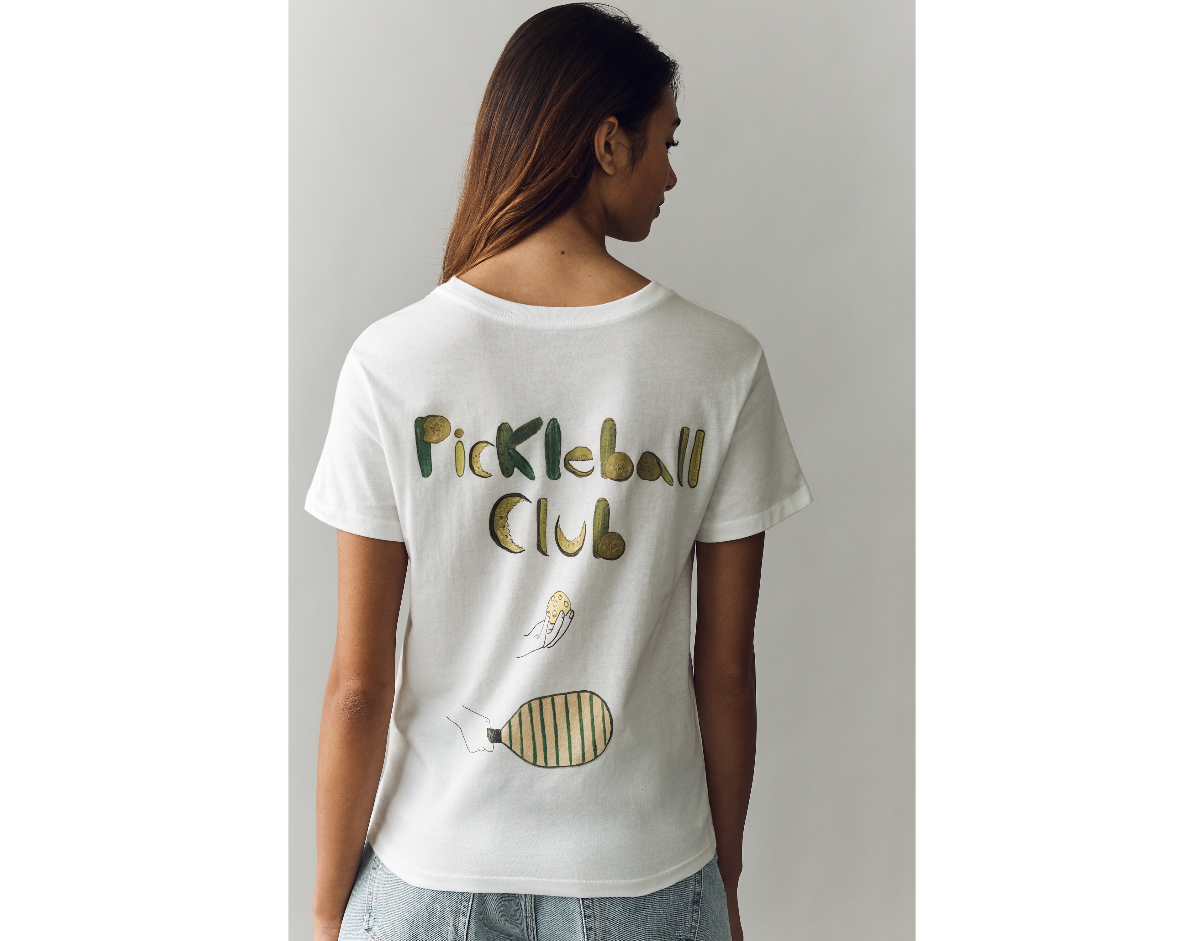 Unfortunate Portrait Pickleball Club Cotton Graphic Tee