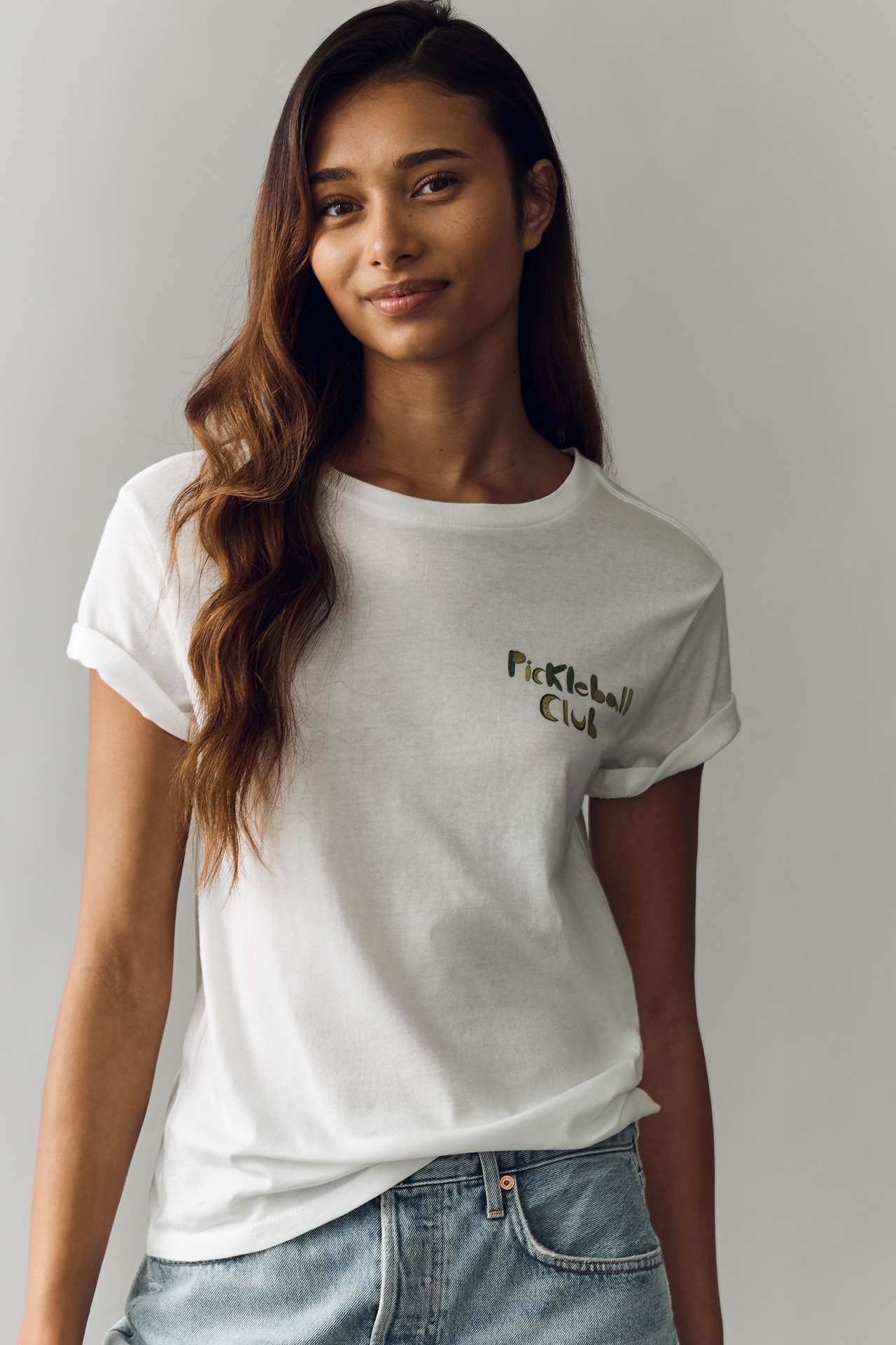 Unfortunate Portrait Pickleball Club Cotton Graphic Tee