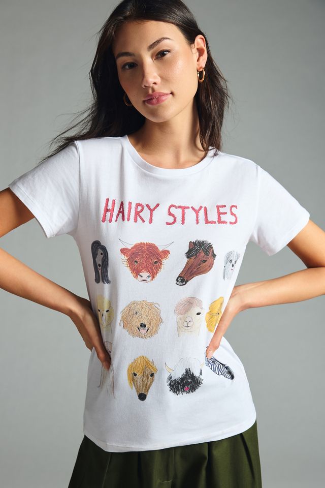 Unfortunate Portrait Animal Graphic Tee #4