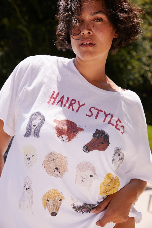 Unfortunate Portrait Animal Graphic Tee #5