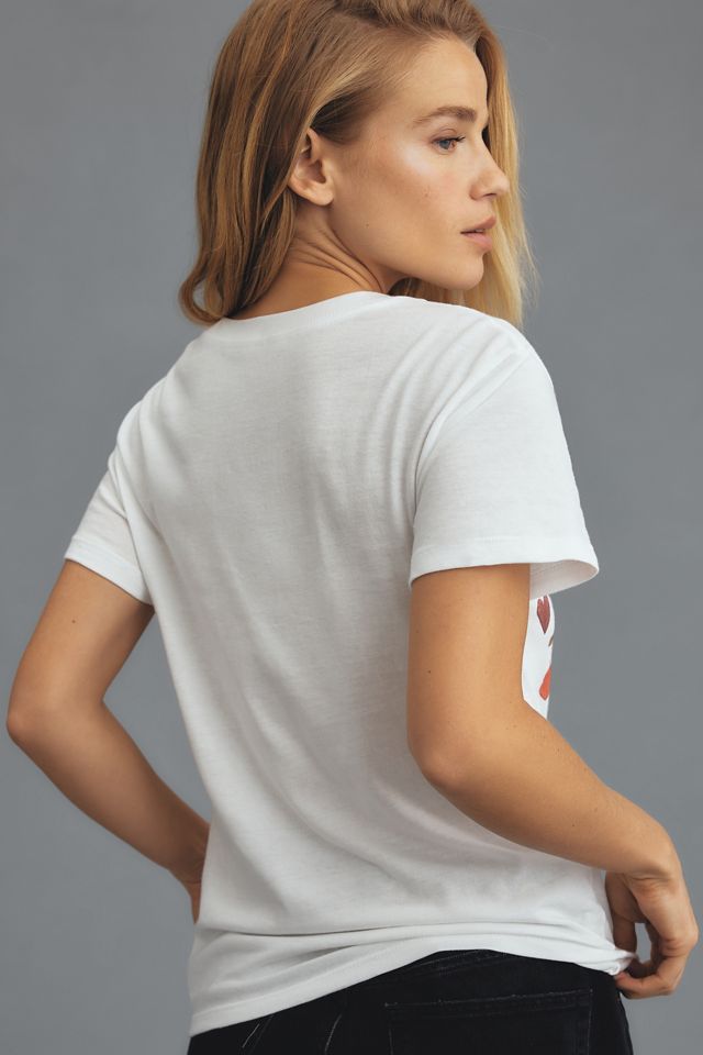 Unfortunate Portrait Hearts Graphic Tee #1