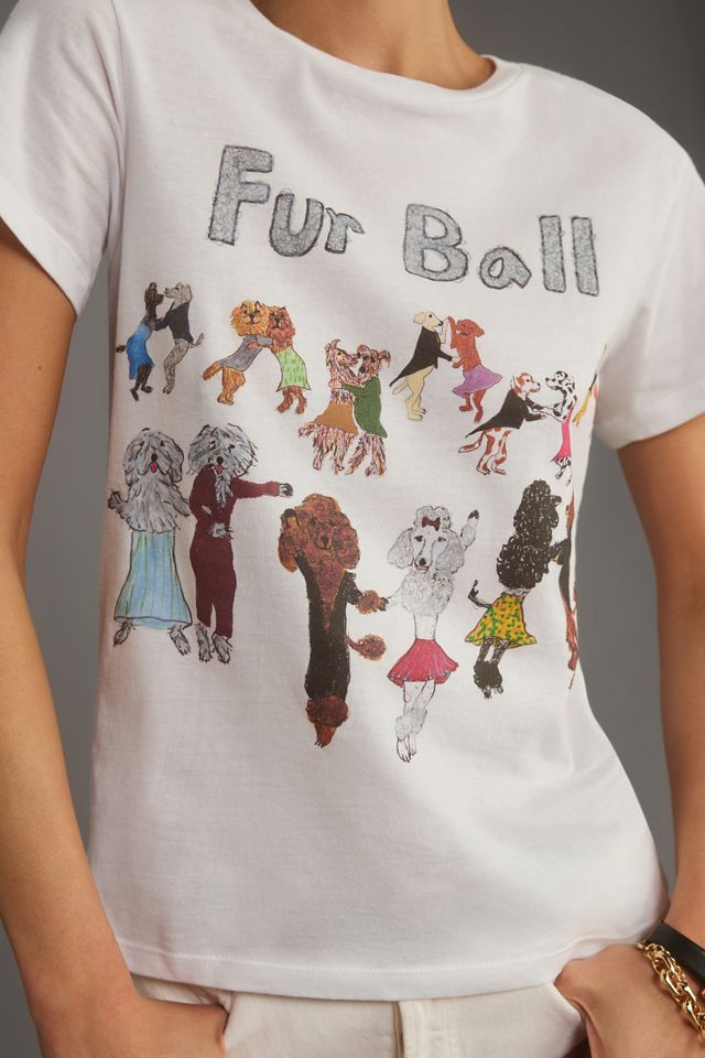 Unfortunate Portrait Fur Ball Graphic Tee | Anthropologie
