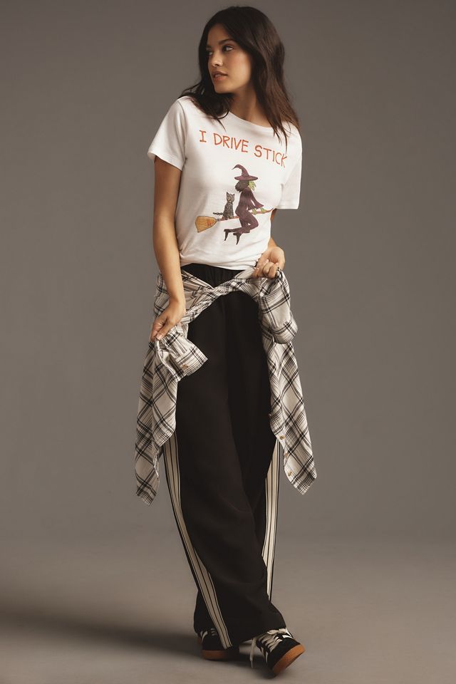 Unfortunate Portrait I Drive Stick Graphic Tee #1