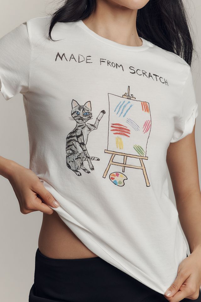 Unfortunate Portrait Made from Scratch Graphic Tee #1