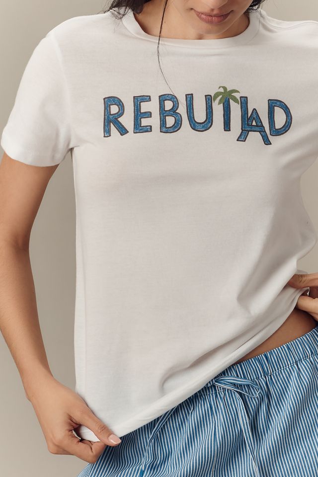 Unfortunate Portrait Rebuild LA Benefit Tee #3