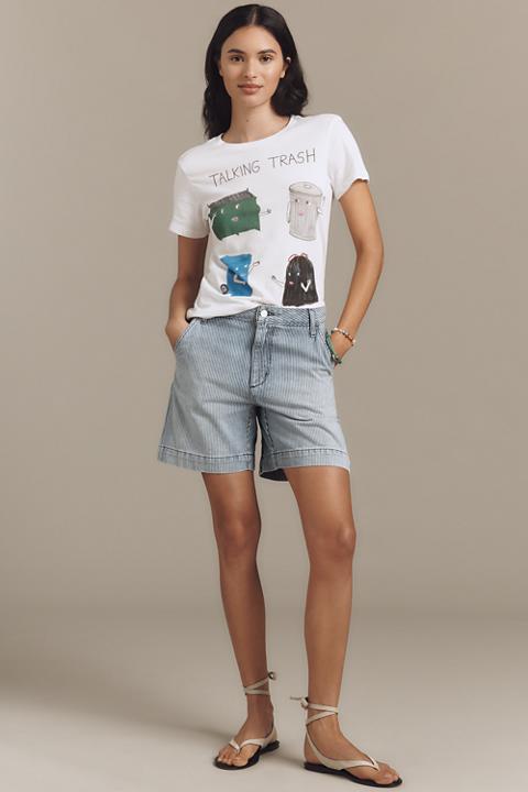 Unfortunate Portrait Talking Trash Graphic Tee