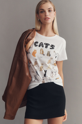 Unfortunate Portrait Cats Graphic Tee product page