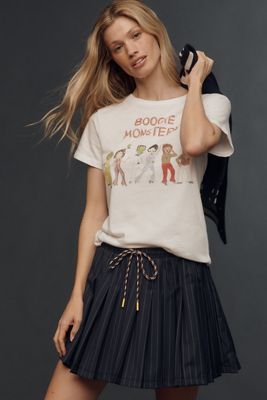 English Factory Faux-Feather Buttondown Shirt