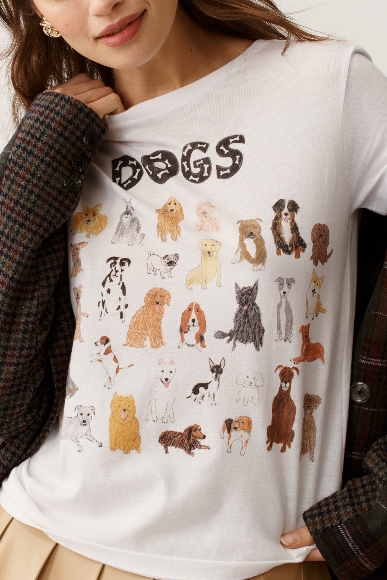 Unfortunate Portrait Dog Graphic Tee