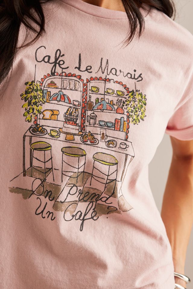 T-Shirt Maeve Cafe Le Marais #1