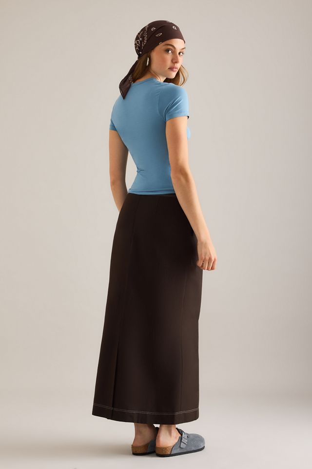 T-shirt en modal deuxième peau By Anthropologie #1