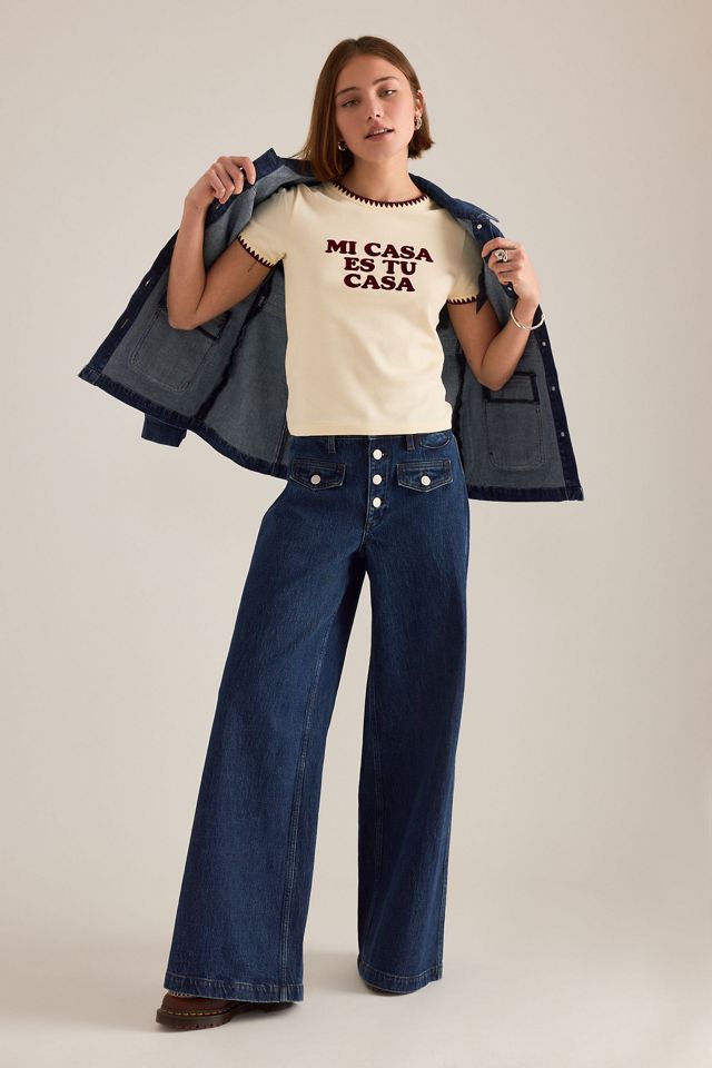 By Anthropologie Slogan Baby T-Shirt #4