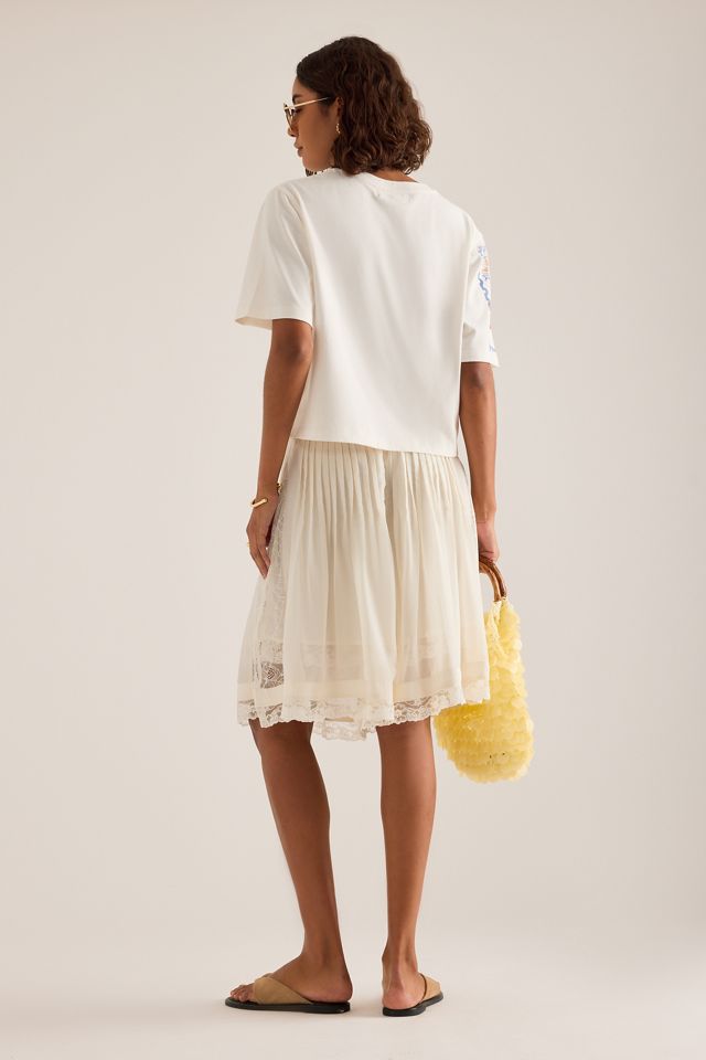 T-Shirt Boxy con Grafica Amalfi By Anthropologie #4