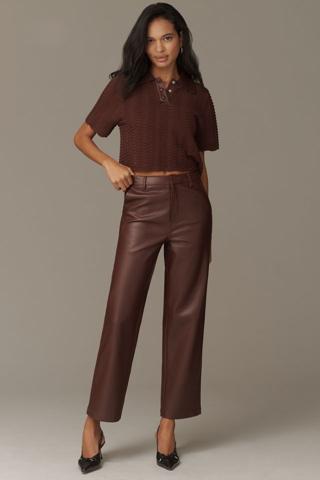 En Saison Delphine Short-Sleeve Polo Top #2