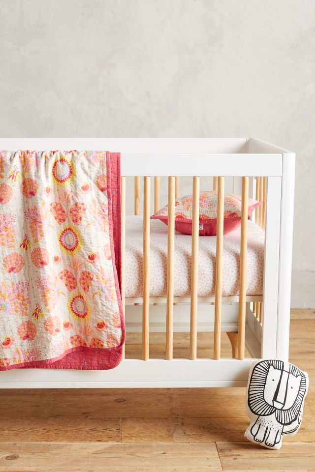 Anthropologie crib bedding best sale