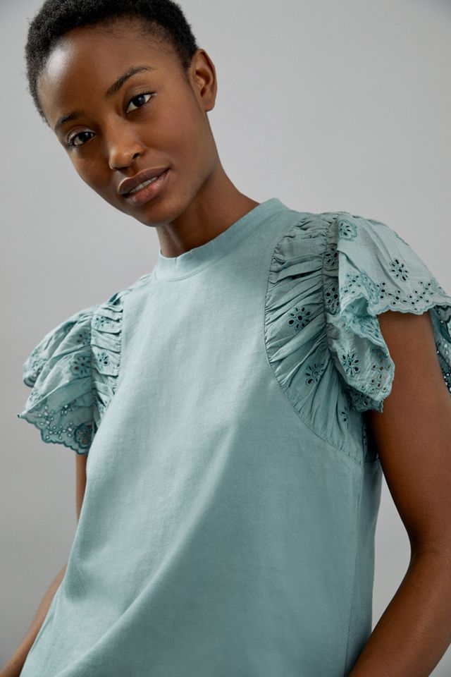 Othilia Effie Ruffled Top #1