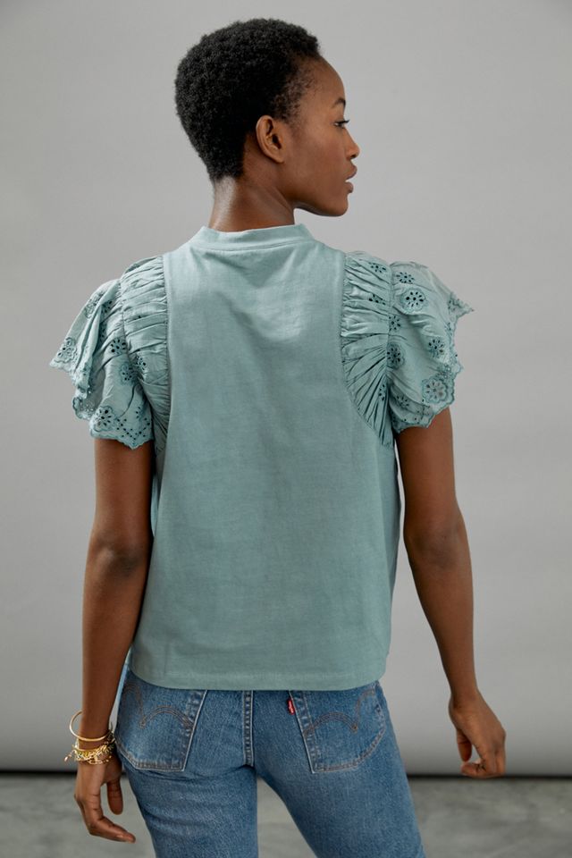 Othilia Effie Ruffled Top #2
