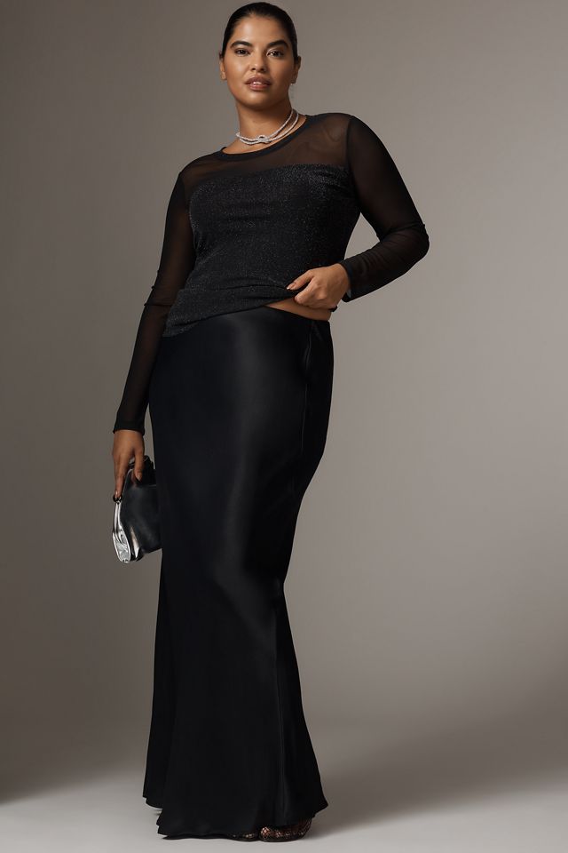 Sanctuary Plus Long-Sleeve Sparkle Top #2