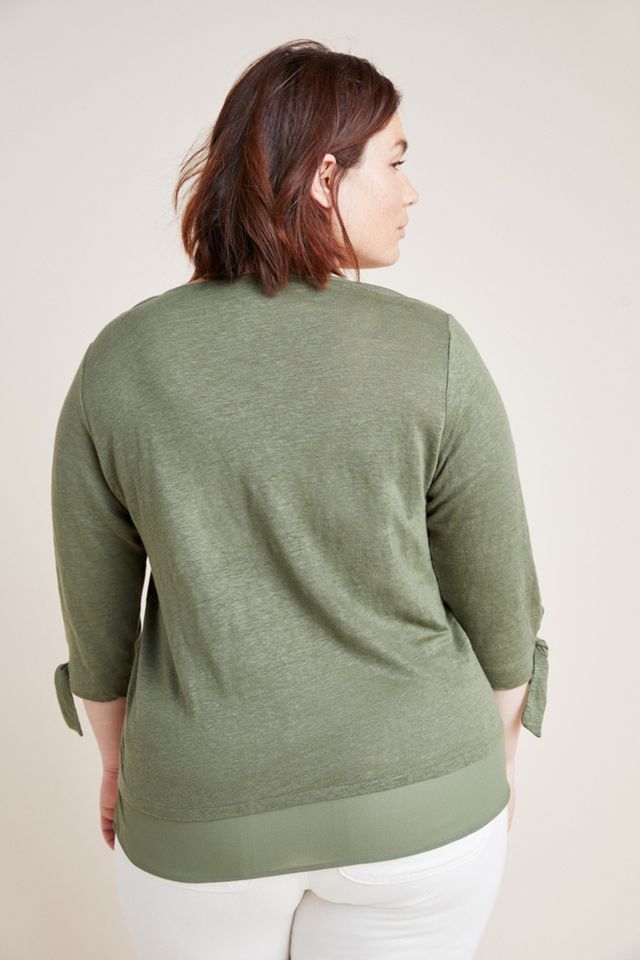 Sylvie Linen Top #4