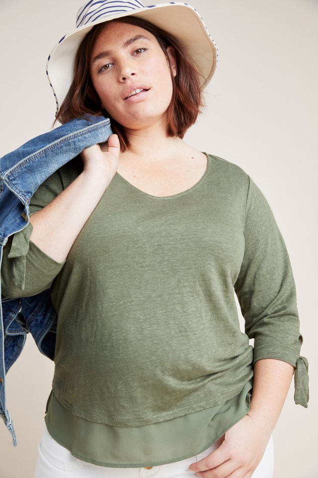 Sylvie Linen Top #5