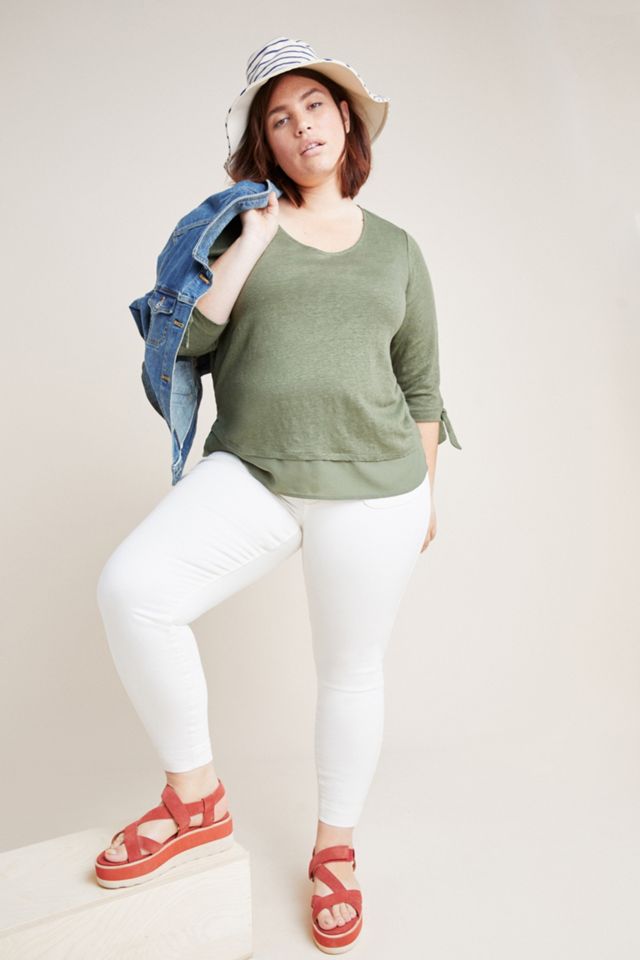 Sylvie Linen Top #6