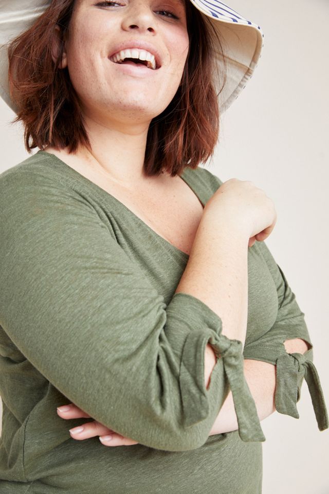 Sylvie Linen Top #3