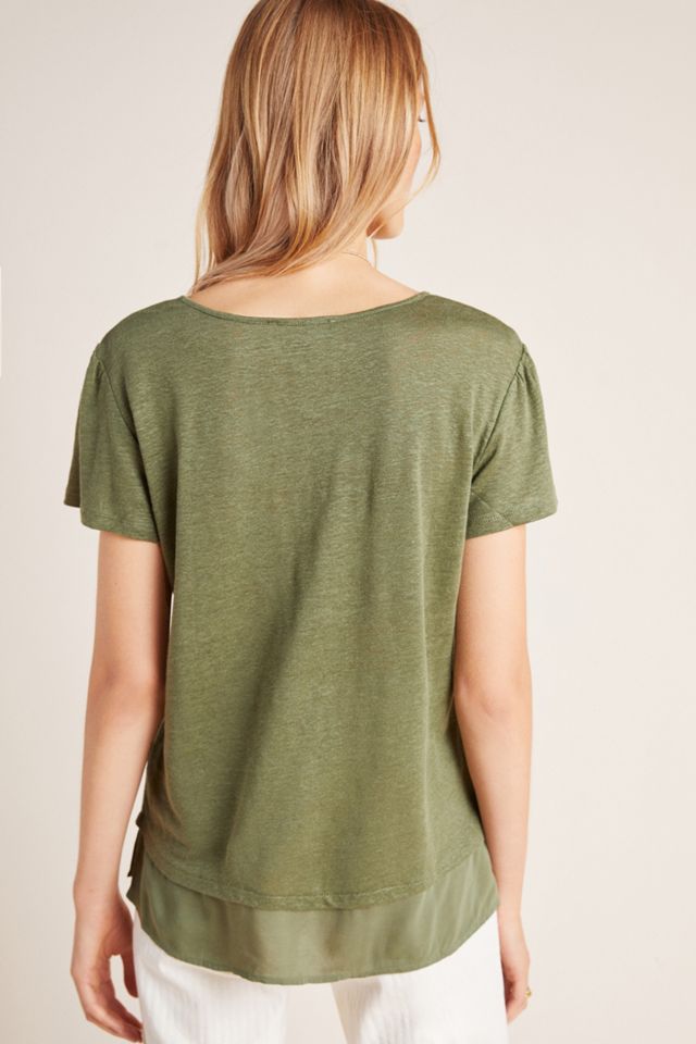 Sanctuary Uptown Linen Tee #1