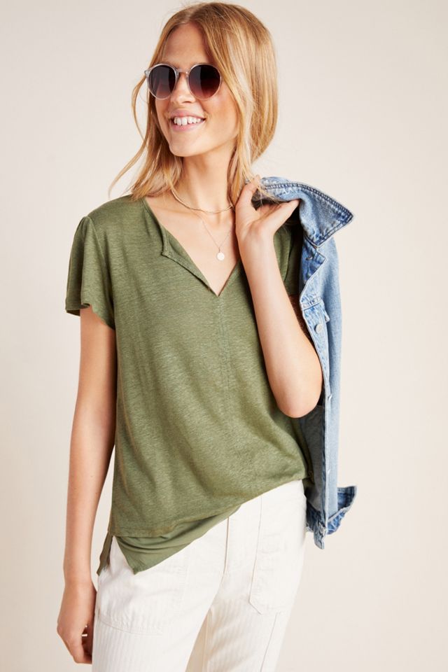 Sanctuary Uptown Linen Tee