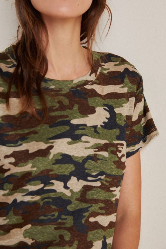 Sanctuary Linen Camo Tee #2