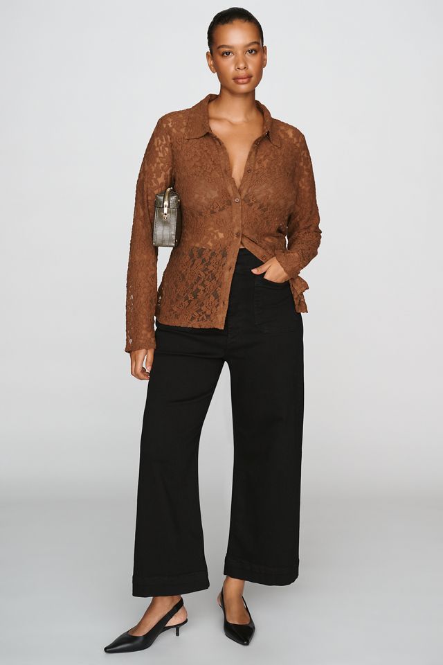 Sanctuary Dreamer Sheer Lace Top #5