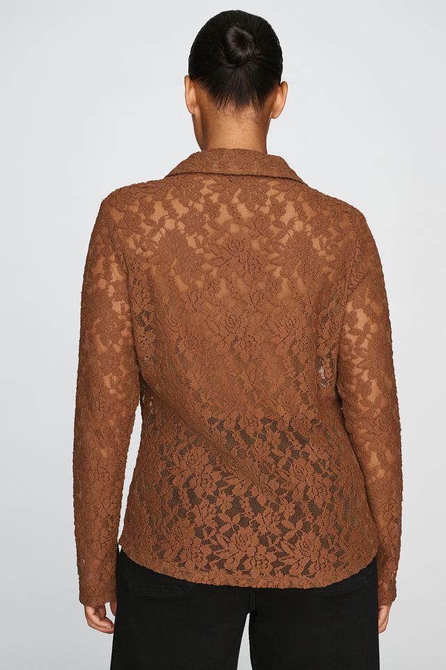 Sanctuary Dreamer Sheer Lace Top #7