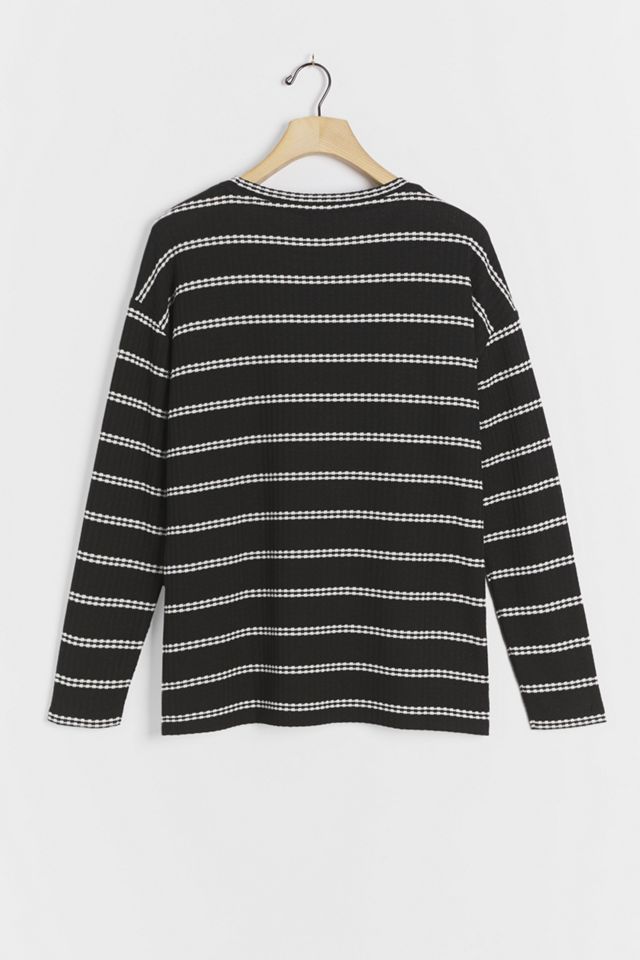 Sanctuary Jane Striped Waffle Tunic #1