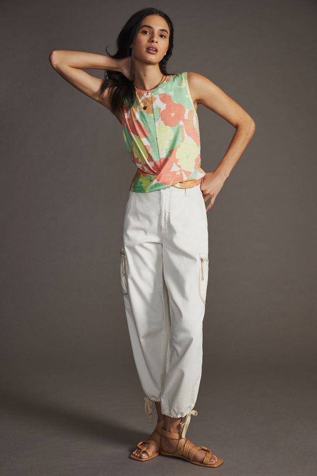 Sanctuary Floral Twisted Tank #3