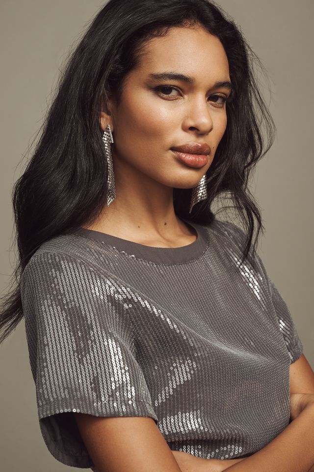 Sanctuary The Perfect Sequin Tee #2