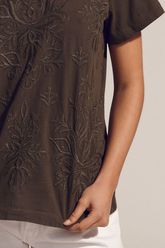 Sanctuary The Perfect Embroidered Tee #1