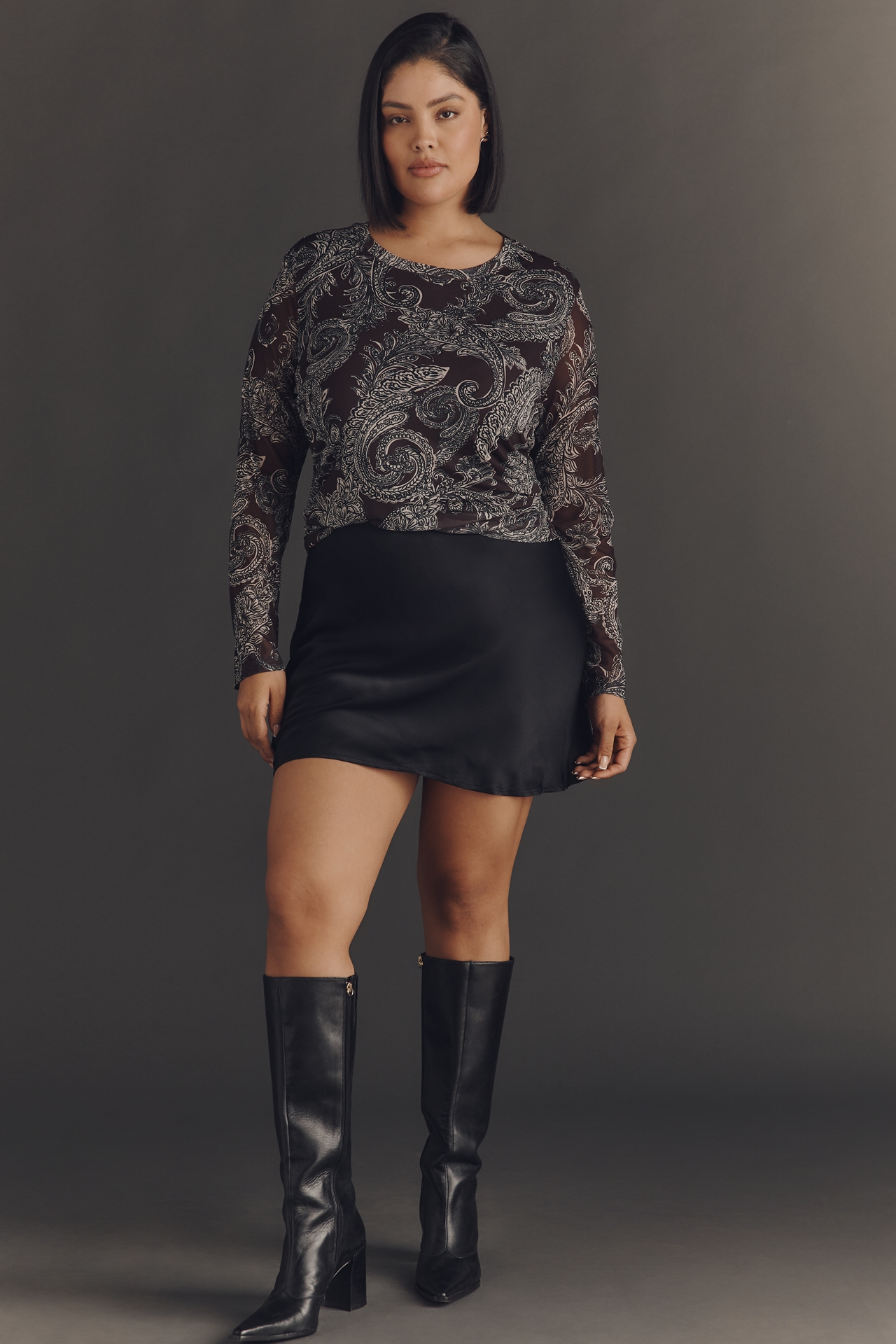 Sanctuary Plus Long-Sleeve Perfect Tee