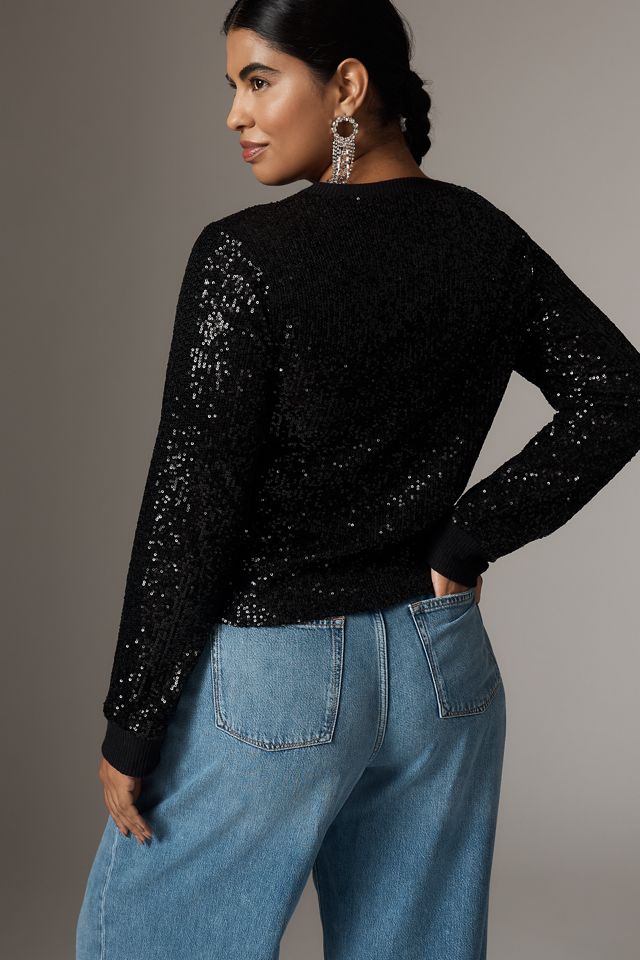 Sanctuary Plus Long-Sleeve Sparkle Top #2