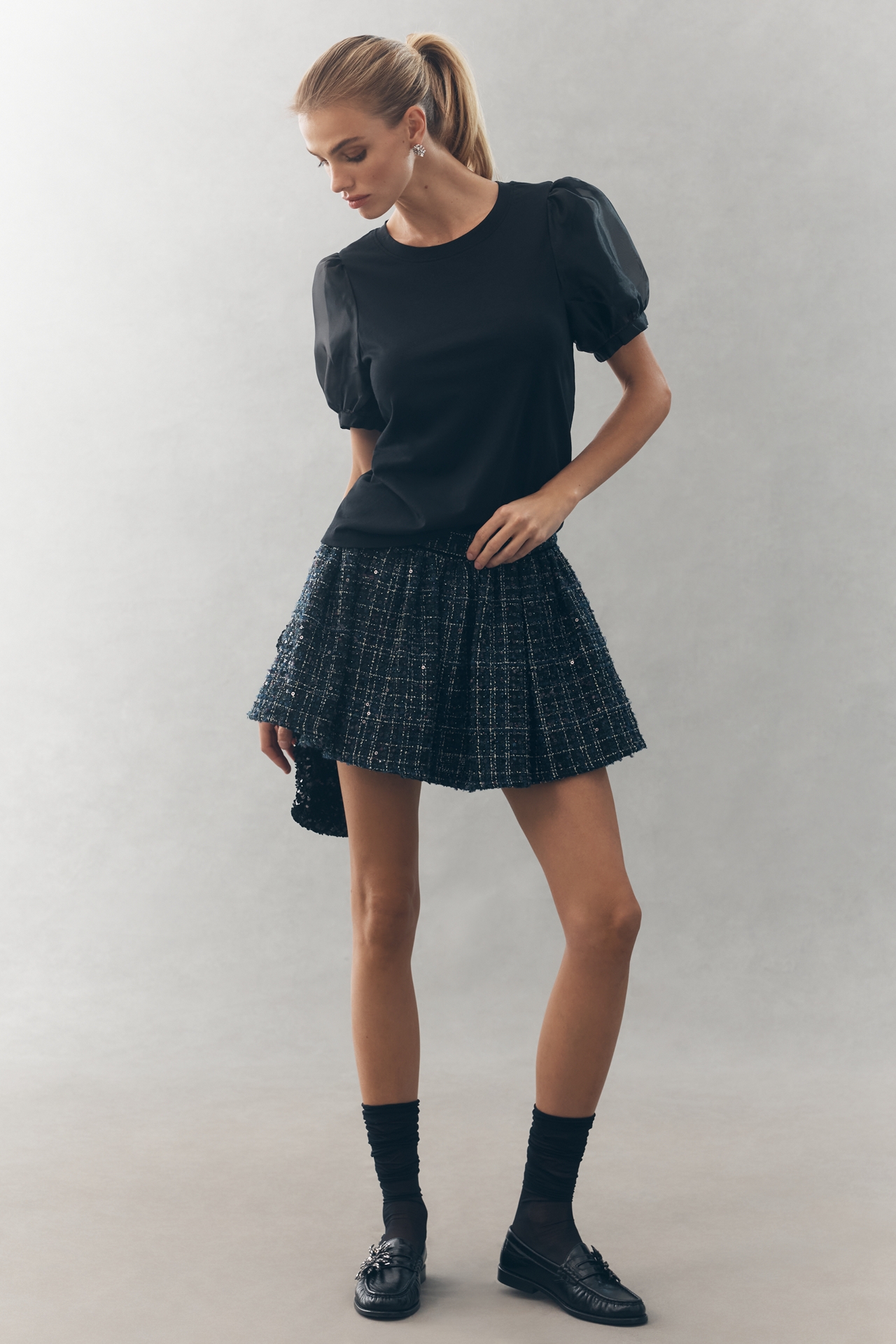 Sanctuary Feel Good Puff-Sleeve T-Shirt