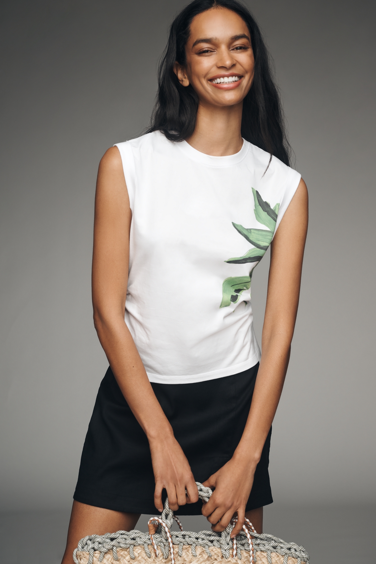 Sanctuary 100% Cotton Muscle Tee