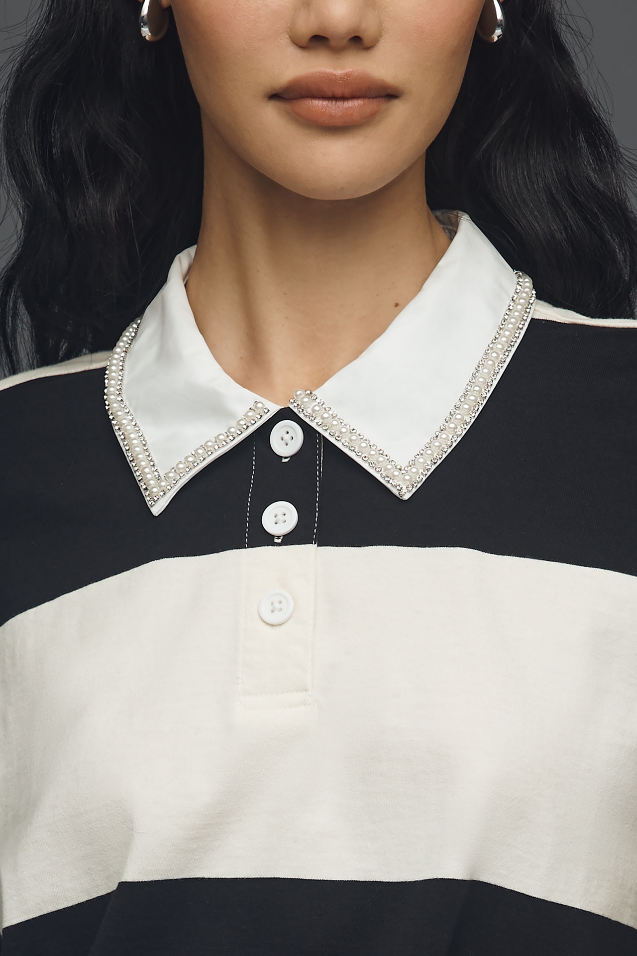 Sanctuary Organic Cotton Polo T-Shirt