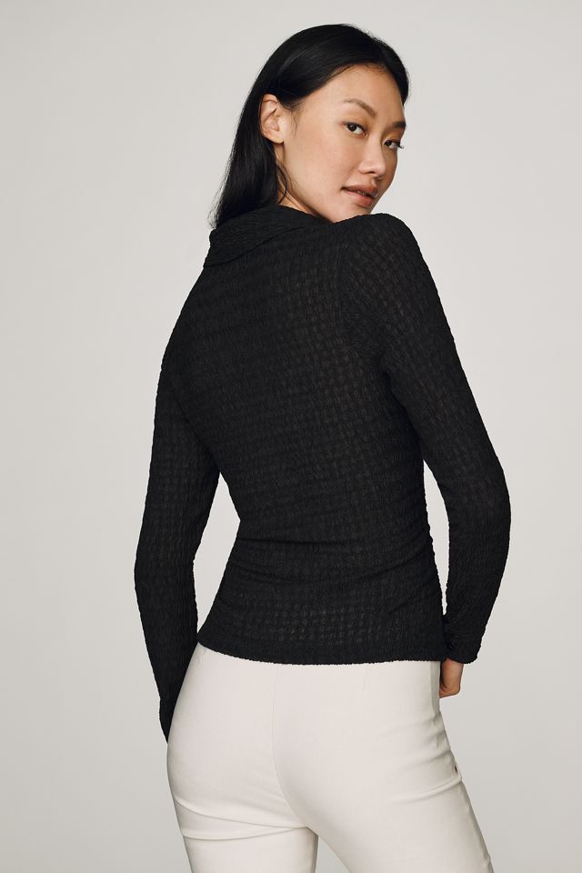 Sanctuary Juno Textured Buttondown Shirt #3