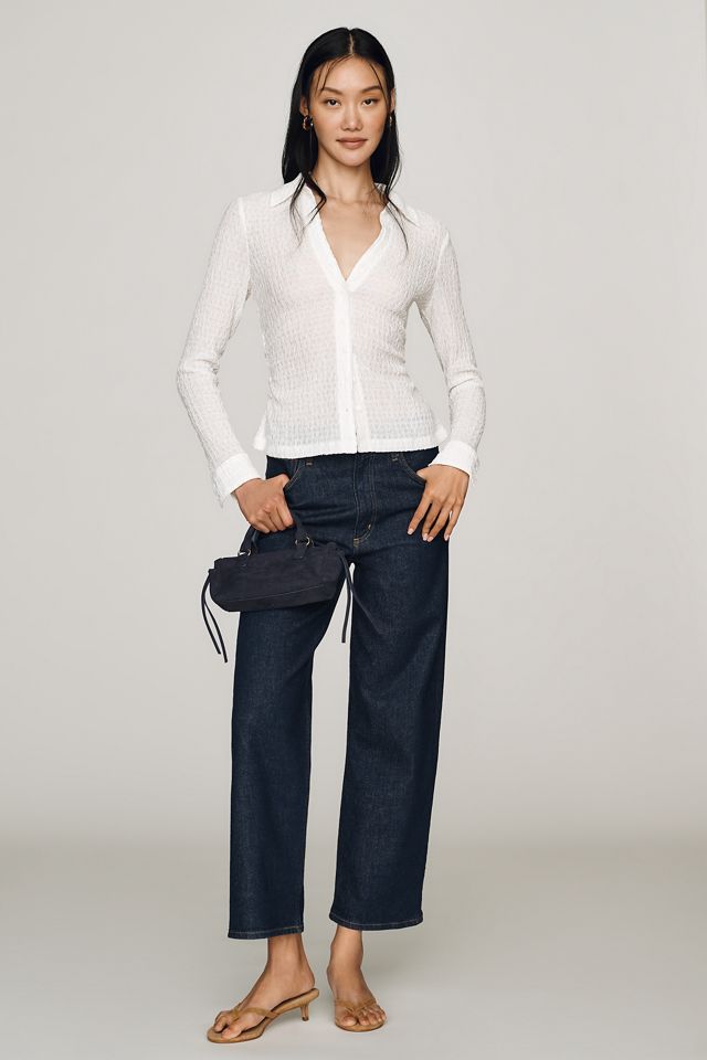 Sanctuary Juno Textured Buttondown Shirt #2