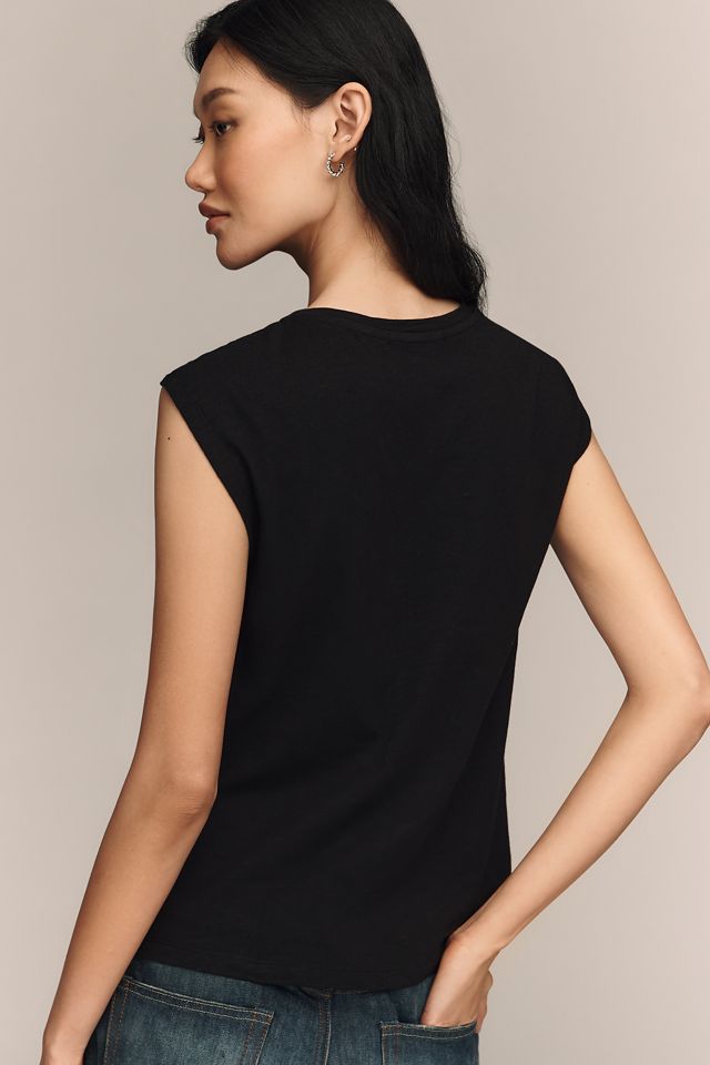 Sanctuary Asymmetrical Twisted Muscle Tee #1