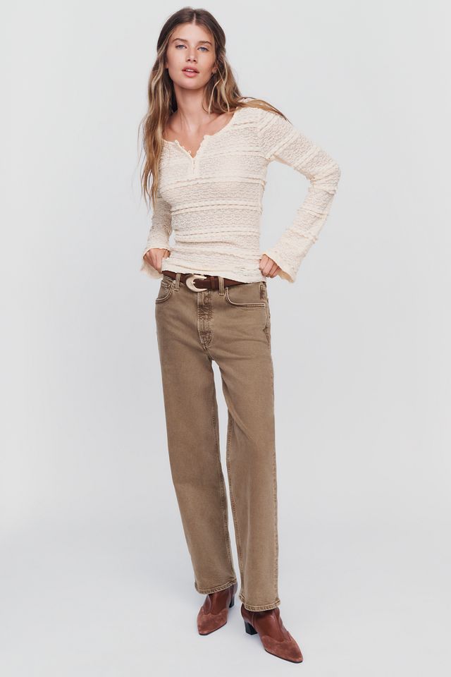 Sanctuary Lovely Lace Henley Top #2
