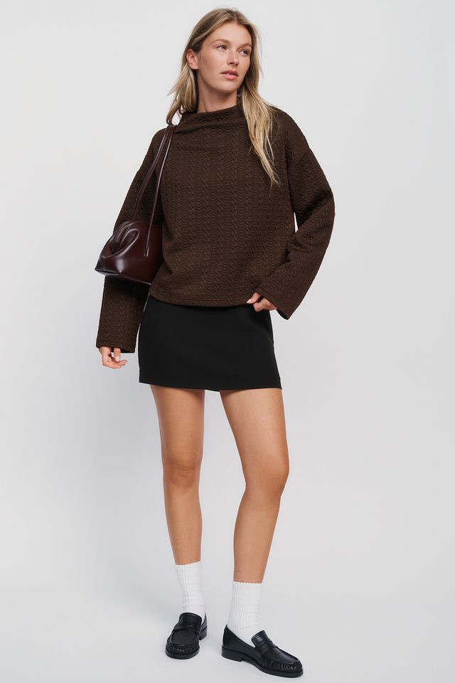 Sanctuary Sadie Quilted Mock Neck Top #3