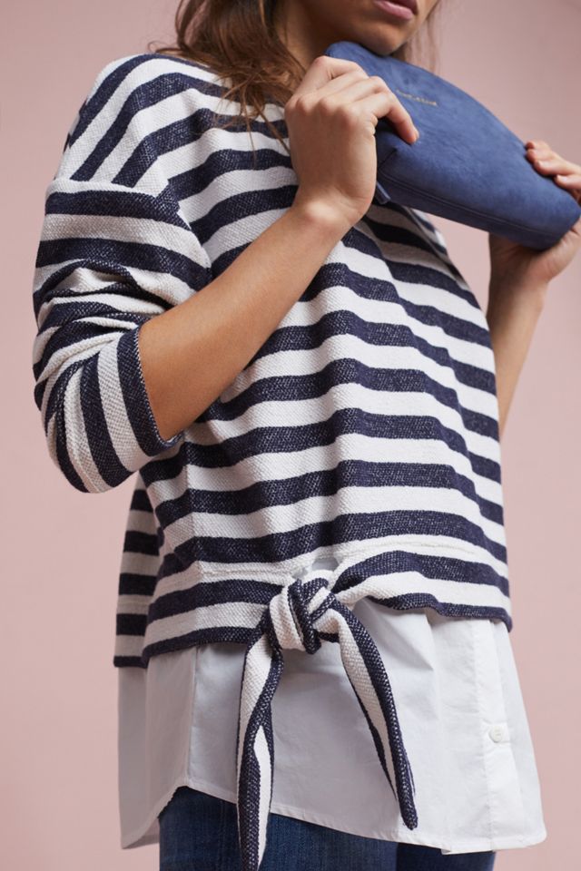 Ally Striped Sweatshirt #1