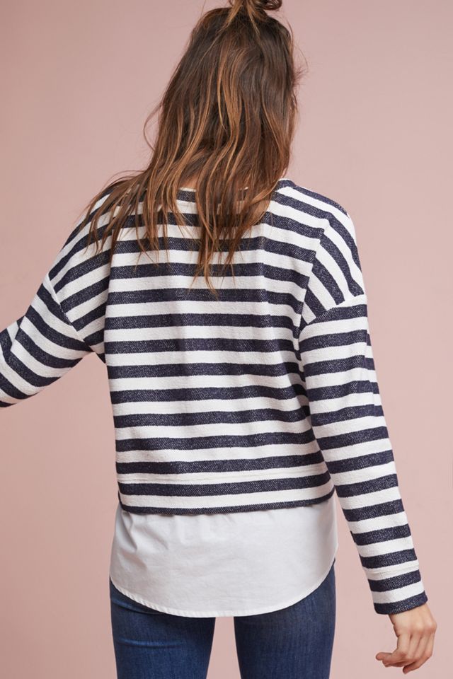 Ally Striped Sweatshirt #2
